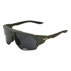 Lunettes 100% Norvik Vert Avec Verres Smoke Noir