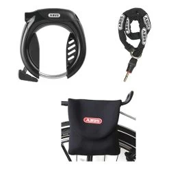 Abus Pack D'antivols De Cadre Pro Tectic 4960 LH NKR + 6KS 85 cm + ST4850