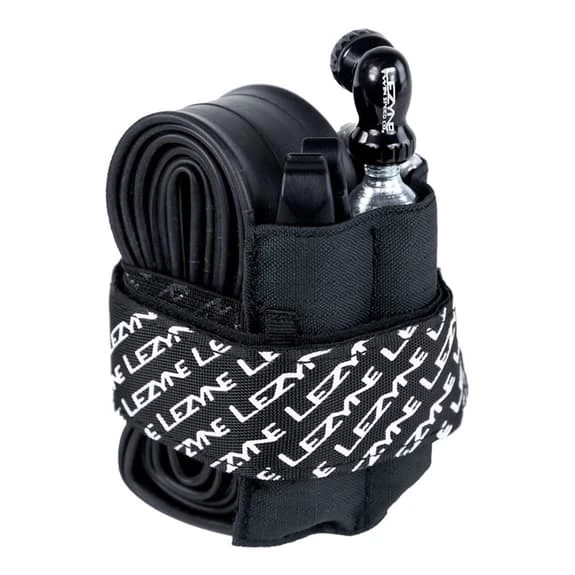 Sangle Lezyne Sendit Caddy Single Strap Mount Roll Up Organizer Noir