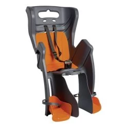 Siège Porte-bébé Bellelli Little Duck Relax Cadre Arrière Gris Orange