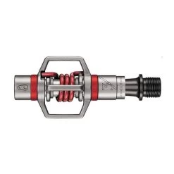 Pédales Crankbrothers Egg Beater 3 Argent Rouge