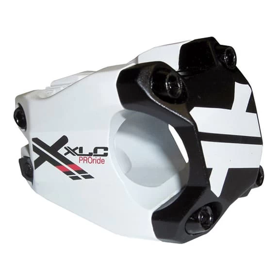 Potence XLC Pro Ride A-Head ST-F02 15º 1 1/8" 31,8 mm Blanc-noir