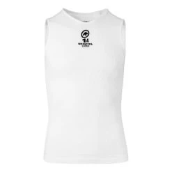 Maillot De Corps Sans Manches Assos Campionissimo NS.skinfoil_Summer_evo7 Sans Manches Blanc