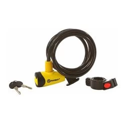Câble De Sécurité Auvray 65x12 Avec Clés Noir
