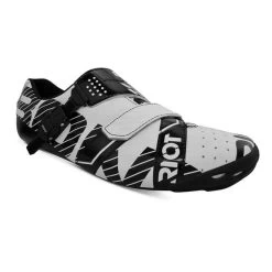Chaussures Bont Riot Blanc Noir Mat
