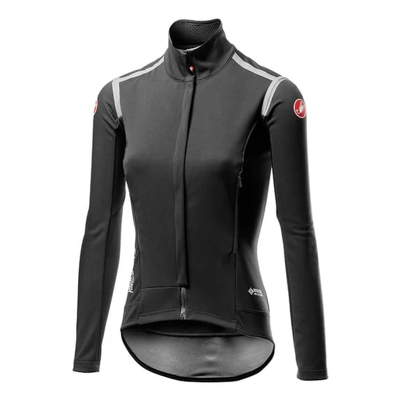 Équipement Castelli Perfetto RoS GORE-TEX INFINIUM™ Rosso Corsa Sorpasso RoS Noir Femme – Image 2