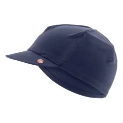 Casquette Castelli Premio 2 Rosso Corsa Bleu Marine