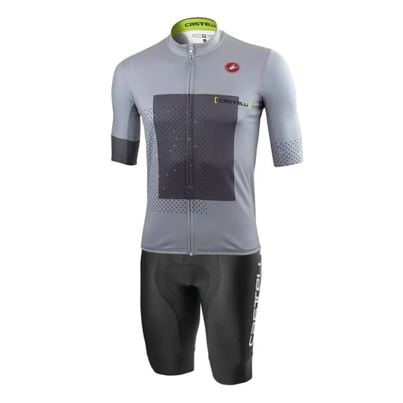 Équipement Castelli Squadra Squared Limited Edition Gris Vert Noir