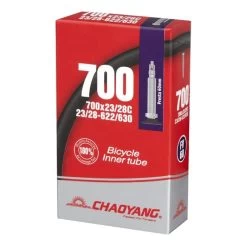 Chambre à Air Chaoyang 700x23/28 Valve Presta 60 Mm