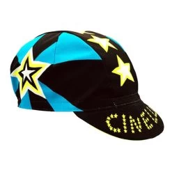 Casquette Cinelli Ana Benaroya Stars Noir Bleu Jaune