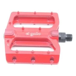 Pédales à Plateforme El Gallo Components Eco 2021 Rouge
