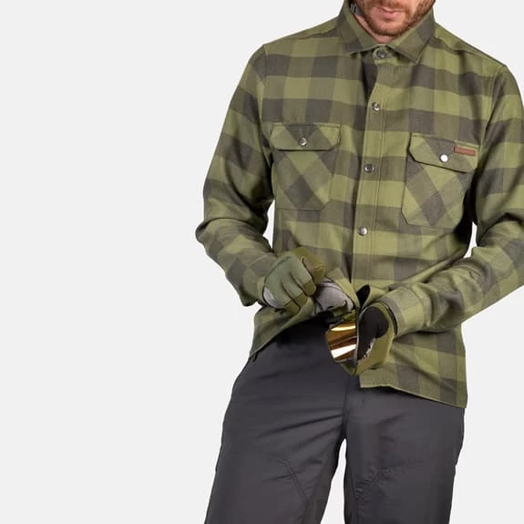 Chemise Endura Hummvee Manche Longue Vert Bouteille – Image 6