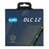 Chaîne KMC DLC12 12V 126 Maillons Noir Vert