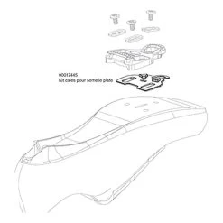 Entretoise Pour Semelle Plate Look