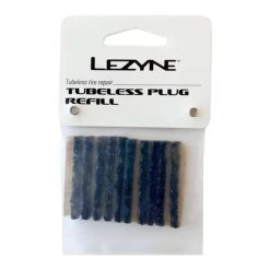 Mèches Tubeless Lezyne Plug Refill Noir (10 Uds)