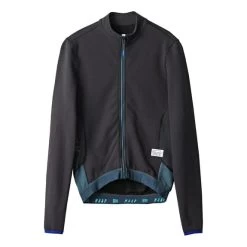 Maillot MAAP Alt_Road Manche Longue Gris Foncé Bleu Mat