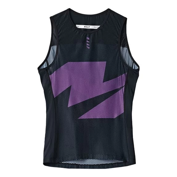 Maillot De Corps MAAP Evolve Team Sans Manches Noir Lilas