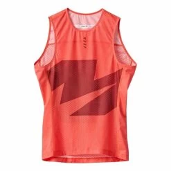 Maillot De Corps MAAP Evolve Team Sans Manches Rouge Lave
