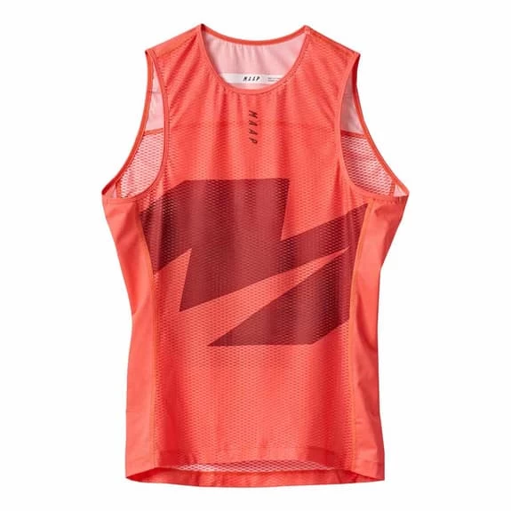 Maillot De Corps MAAP Evolve Team Sans Manches Rouge Lave