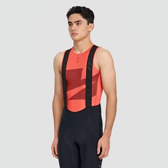 Maillot De Corps MAAP Evolve Team Sans Manches Rouge Lave – Image 2