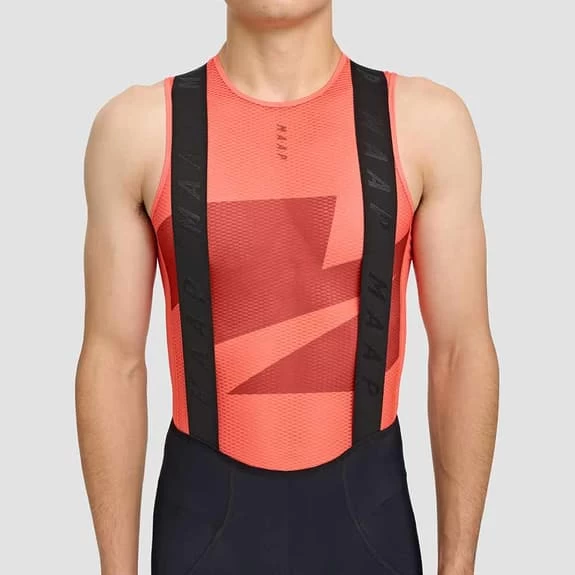 Maillot De Corps MAAP Evolve Team Sans Manches Rouge Lave – Image 5