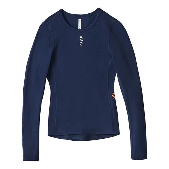 Maillot De Corps MAAP Thermal Manche Longue Bleu Marine Femme