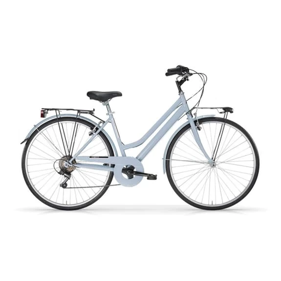 Vélo Urbain MBM Touring 28"6V Bleuté Femme
