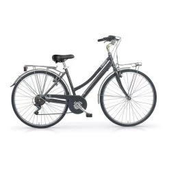 Vélo Urbain MBM Central 28" 6V Gris Titane Femme