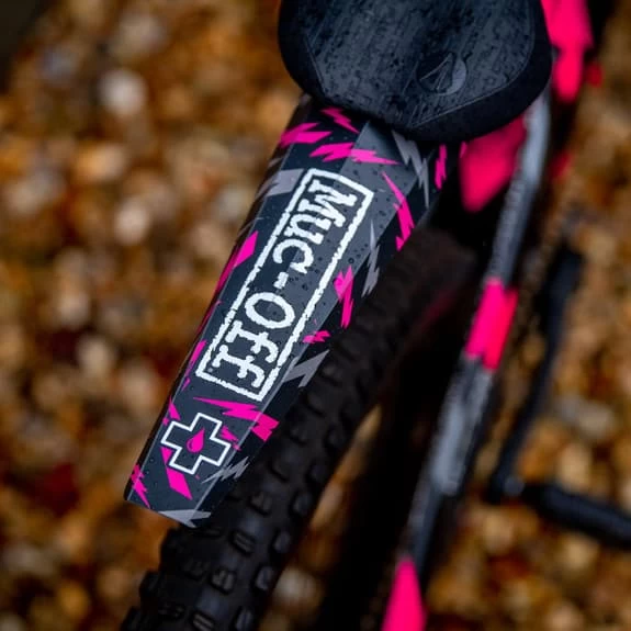 Garde-boue Arrière Muc-Off Rear Ride Guard Noir Lila Gris – Image 3