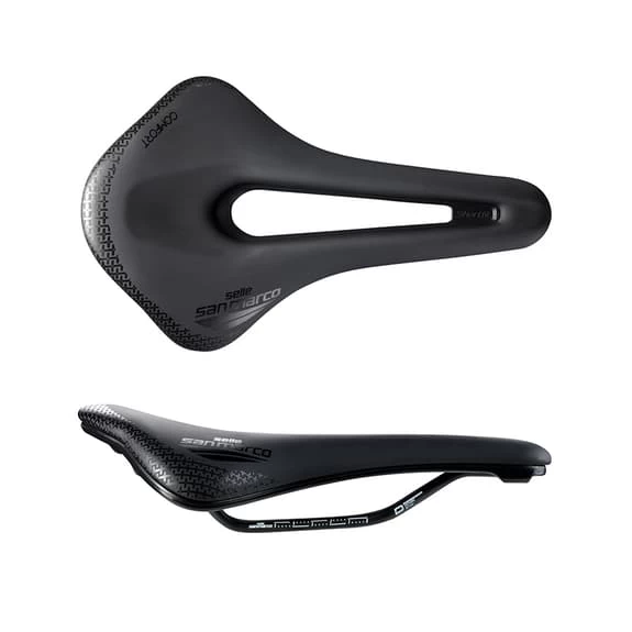 Selle San Marco Shortfit 2.0 Open-Fit Dynamic Narrow Noir