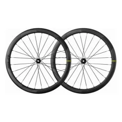 Paire De Roues Mavic Cosmic SLR 45 Disc Center Lock Axe Avant 12x100 Mm - Arrière 12x148 Mm Noir