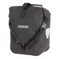 Sacoche Ortlieb Front-Roller High Visibility Noir Reflet (vendu Par Paire)