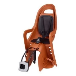 Siège Porte-bébé Polisport Groovy FF Avec Fixation Au Cadre Marron Caramel