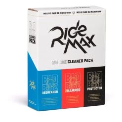 Kit De Nettoyage RideMax 3 Pulvérisateurs (dégraissant + Savon + Lustrant)
