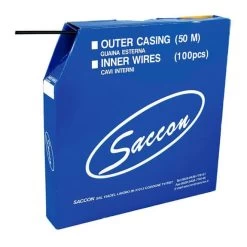 Gaine De Câble De Dérailleur Saccon VTT/route 50m 4mm Noir