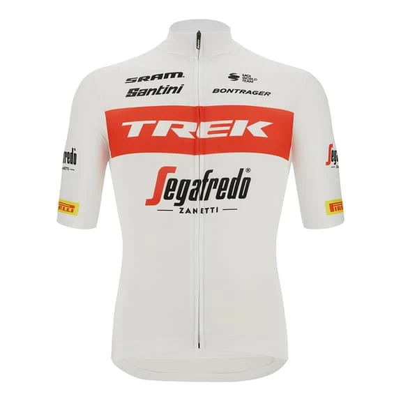Santini Équipement Trek-Segafredo 2022 Fan Line Blanc Rouge - Coupe Classic – Image 2