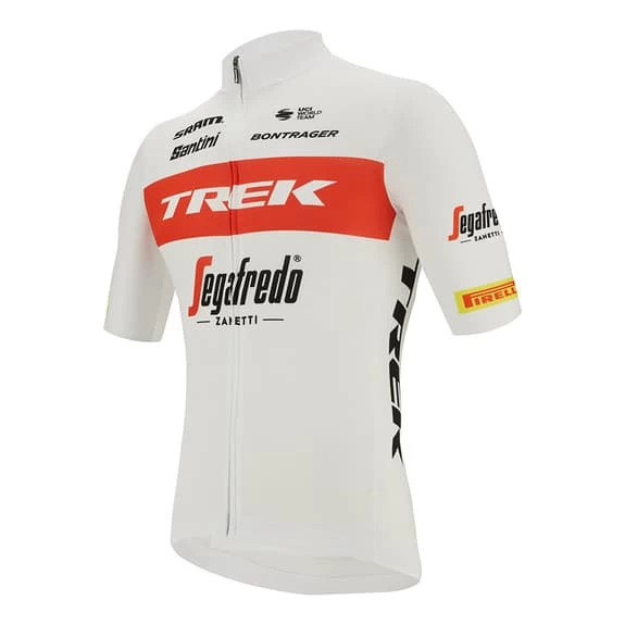 Santini Équipement Trek-Segafredo 2022 Fan Line Blanc Rouge - Coupe Classic – Image 3
