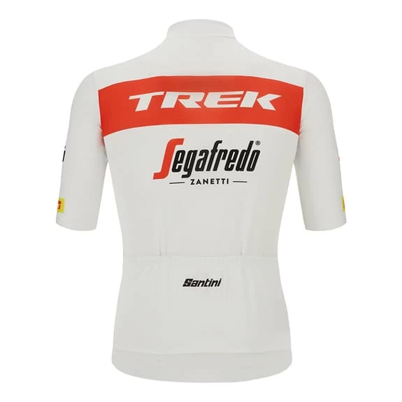 Santini Équipement Trek-Segafredo 2022 Fan Line Blanc Rouge - Coupe Classic – Image 4
