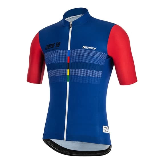 Équipement Santini UCI Leipzig 1960 Noir Rouge – Image 3