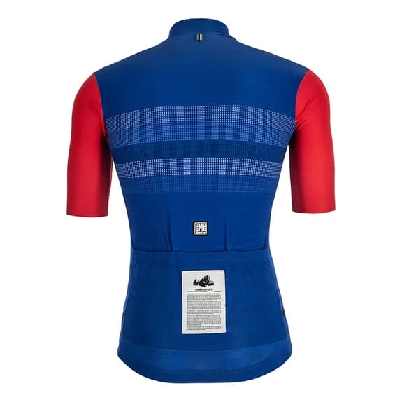 Équipement Santini UCI Leipzig 1960 Noir Rouge – Image 4