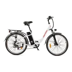 Vélo électrique Urban Motion Touring 26" 36V 10AH Blanc