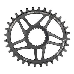 Wolf-tooth Plateau Wolf Tooth 12V Oval Shimano BOOST Noir